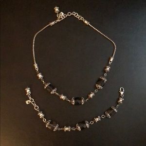 Silver and Brown Brighton Set